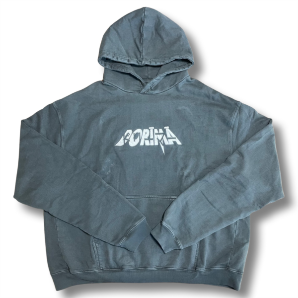 Vintage Black Dorima Hoodie - Image 2