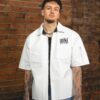 Classic Genuine Leather Jacket (White)